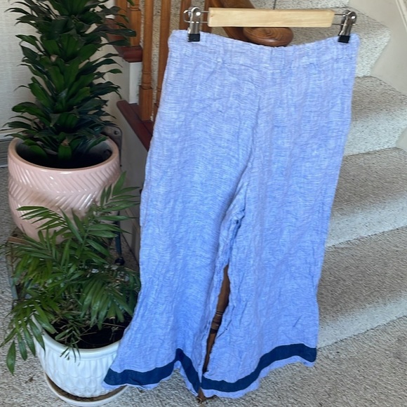 Vineyard Vines Linen Wide Leg Pants - Picture 4 of 8